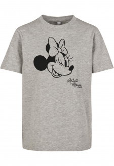 Kids Minnie Mouse XOXO Tee heather grey