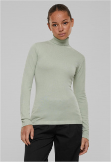 Ladies Knitted Turtleneck Sweater softsalvia