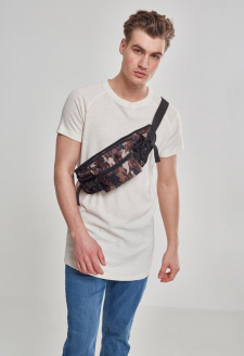 Nylon Hip Bag blk/browncamo