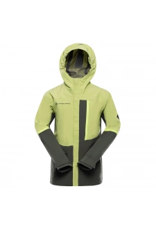 Dětská bunda s ptx mebránou ALPINE PRO ZARRO 3 green oasis