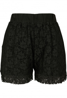 Ladies Laces Shorts black