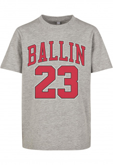 Kids Ballin 23 Tee heather grey